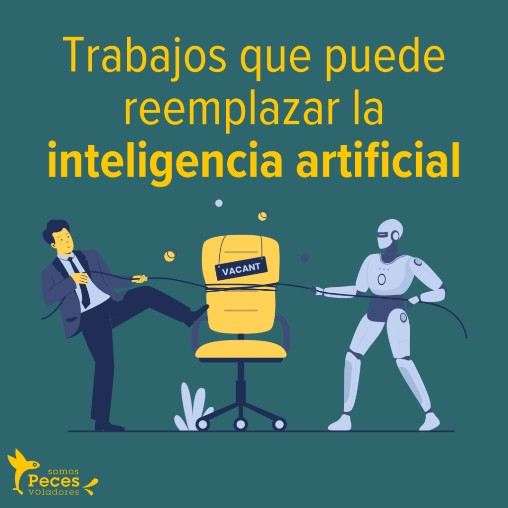 trabajos que puede reemplazar la inteligencia artificial